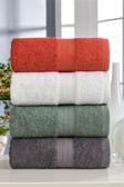 Denia Home Textile %100 Pamuk 4'Lü El Ve Yüz Havlusu Seti 50X90 Harmesia
