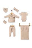 Minytrendy Yenidoğan Erkek Bebek Hastane Çıkışı Seti Yenidoğan Tulum Hediyelik 7 Parça Takım Babyshower
