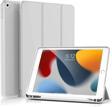 Apple iPad 7. Nesil 10.2 inc (2019) Kalemlikli Uyku Modlu Yatay Standlı Stromix Smart Kılıf A2197 A2200 A2198