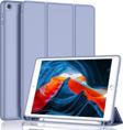 Apple iPad 7. Nesil 10.2 inc (2019) Kalemlikli Uyku Modlu Yatay Standlı Stromix Smart Kılıf A2197 A2200 A2198