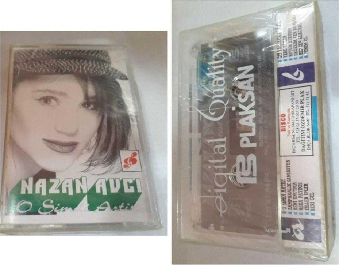 Raks Müzik Nazan Avcı - O Şimdi Artist Kaset - idefix