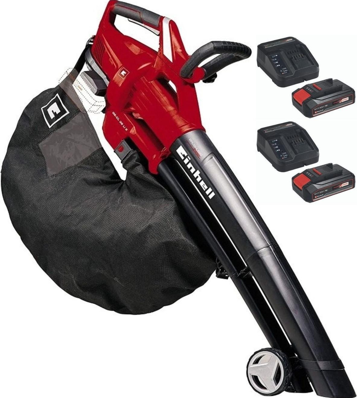 Ge-cl 36 Li E 2x4.0ah Starter Kit Akülü Yaprak Toplama Üfleme Makinesi ...