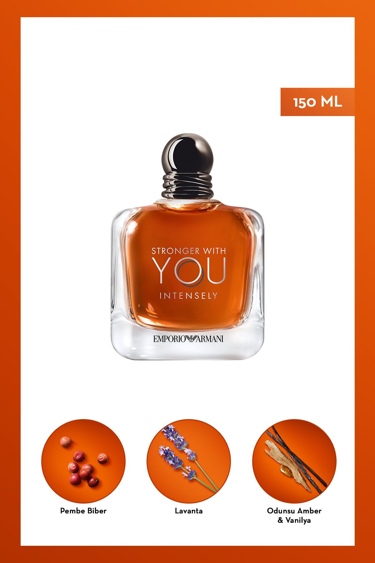 Emporio Armani Stronger With You Intensely EDP 150 ml Erkek Parfüm