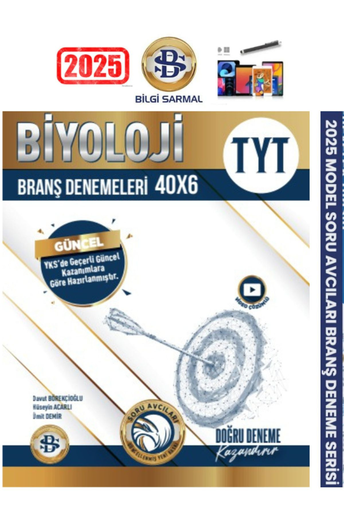 2024-2025 Tyt Biyoloji 40x6(240 Soru)Soru Avcısı Branş Denemesi+Android ...
