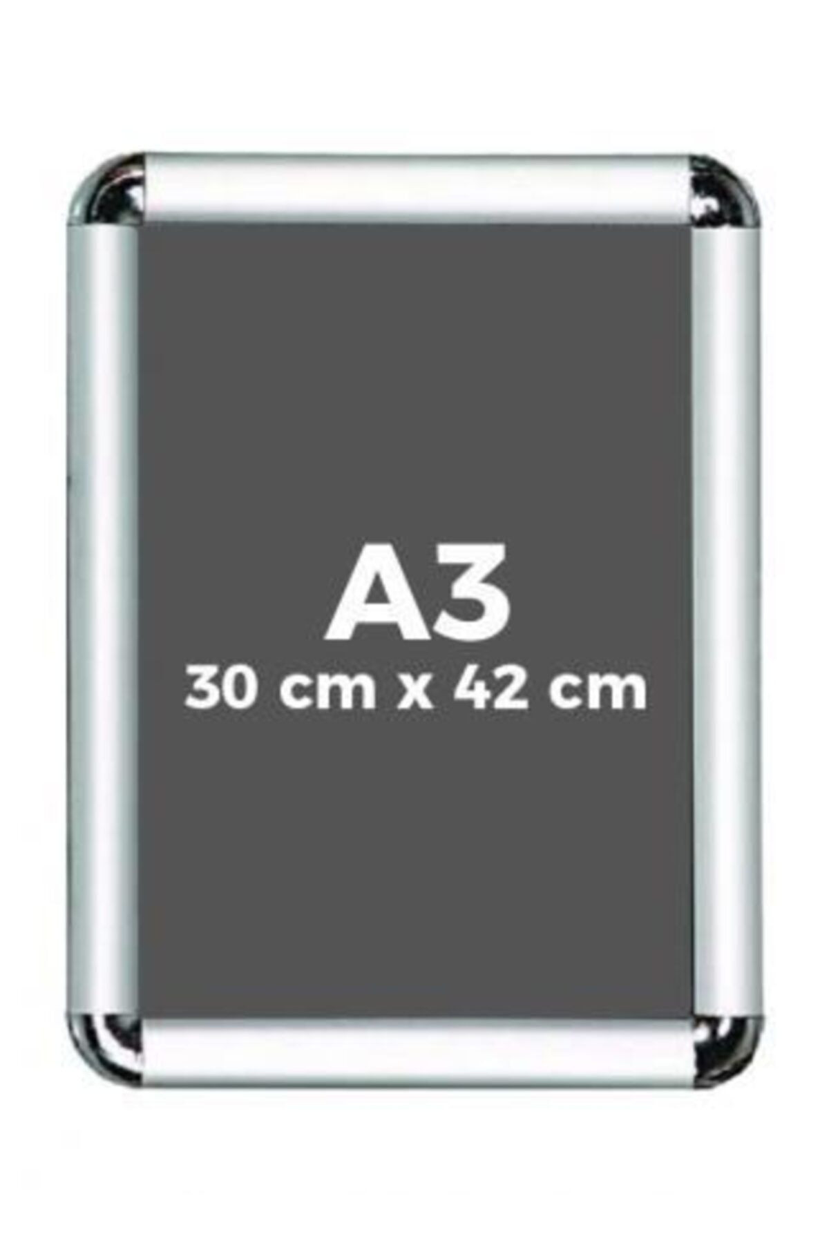 PROJENEON A3 Alüminyum Çerçeve 1 Adet Rondo Köşe Aç Kapa Açılır Kapanır ...