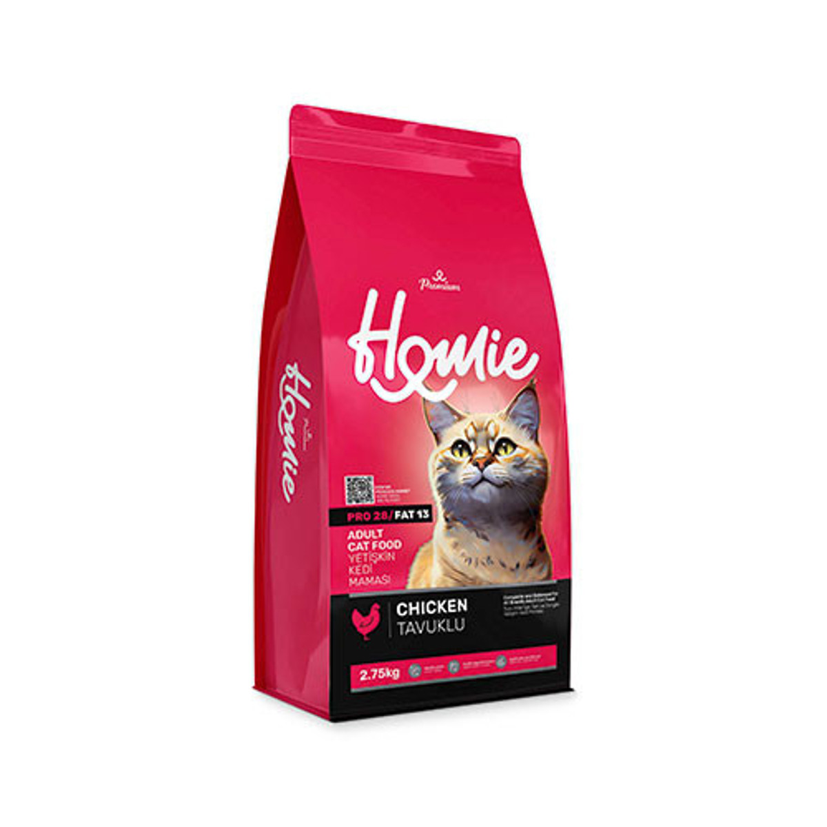 Homie Tavuklu Yetişkin Kedi Maması