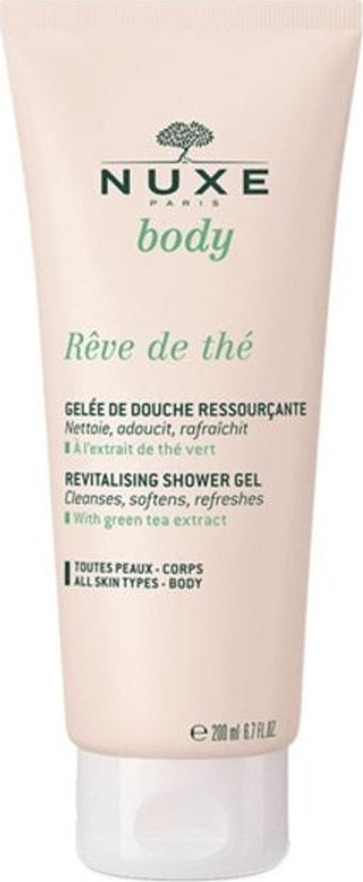 Nuxe Body Reve De The Revitalising Shower Gel Canlandırıcı Duş Jeli 200 ml