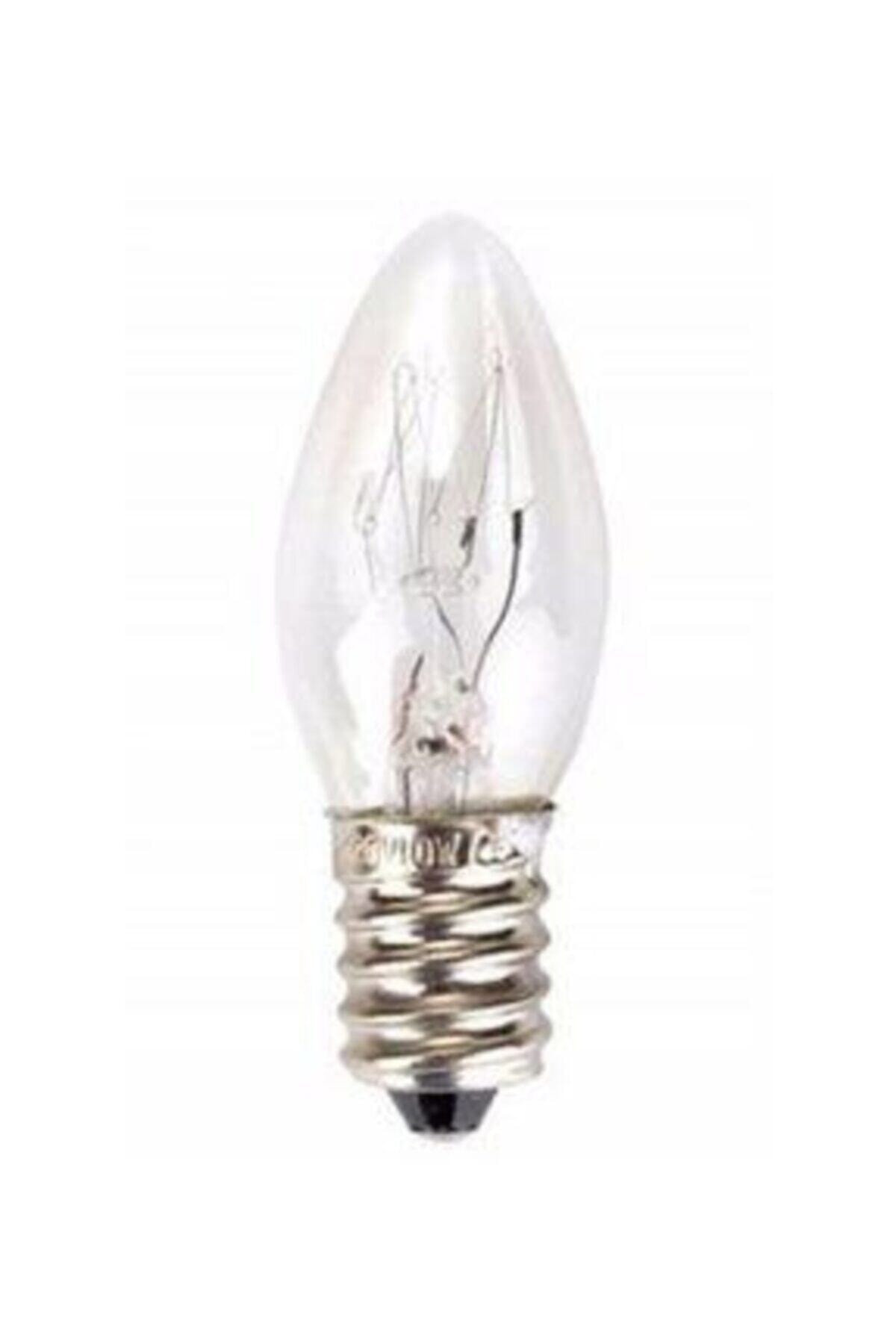 Babilstore (2 Adet) 7W E14 Duy Şeffaf Gece Lambası Ampulü-Tuz Lambası ...