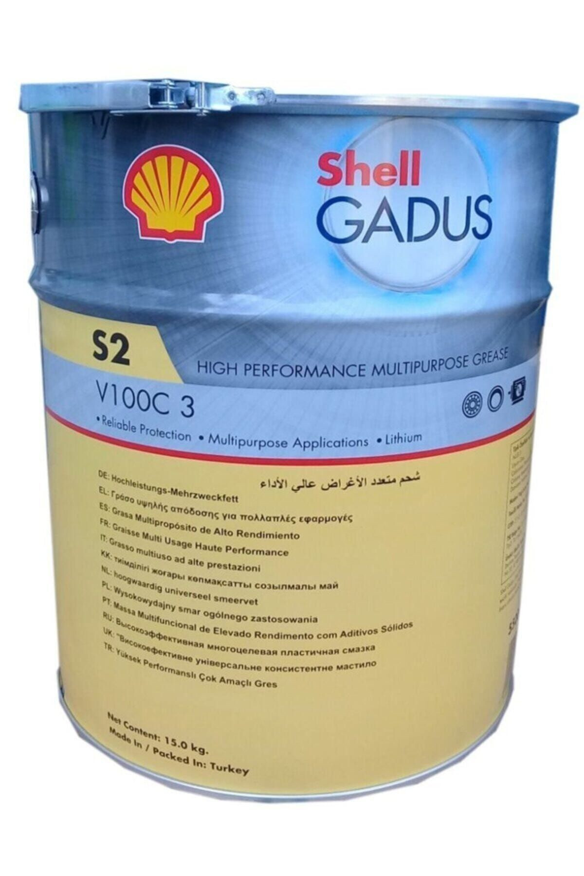 Shell Gadus S2 V100C 3 15 Kg Rulman Yatak Gresi - idefix