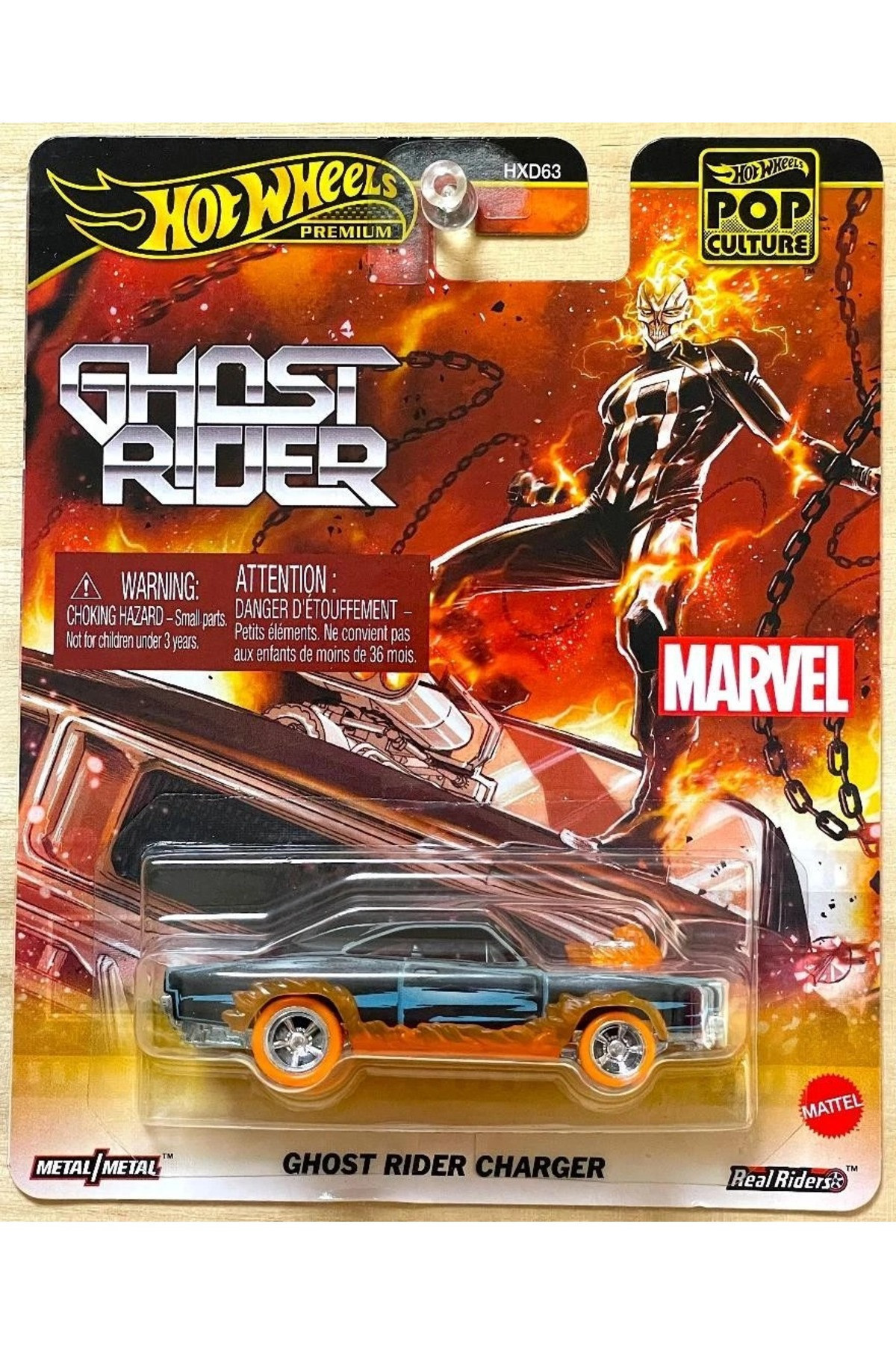 Ghost Rider Wheel Hot Wheels Premium Ghost Rider Charger – Marvel Koleksiyon Aracı Metal ...