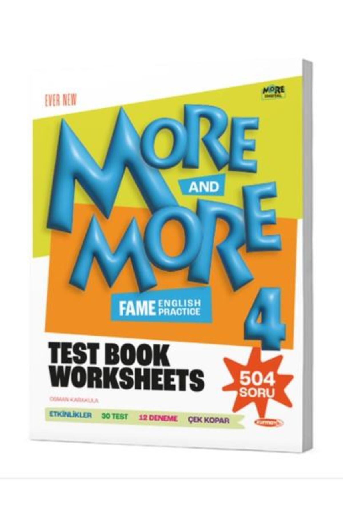 More And More 4. Sınıf Test Book Worksheets 2025 - Kitabı Fiyatları ...