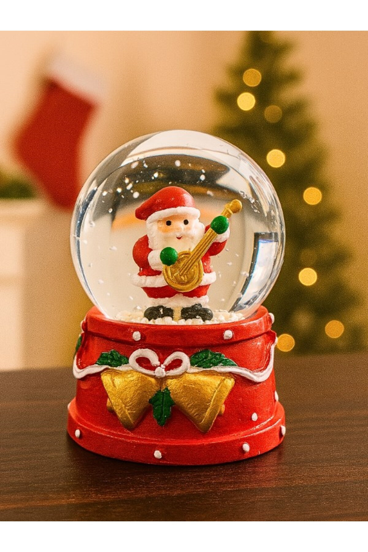 Yeni Yılın En Güzel Hediyesi 2026 Yılbaşı Gitar Çalan Noel Baba Temalı ...