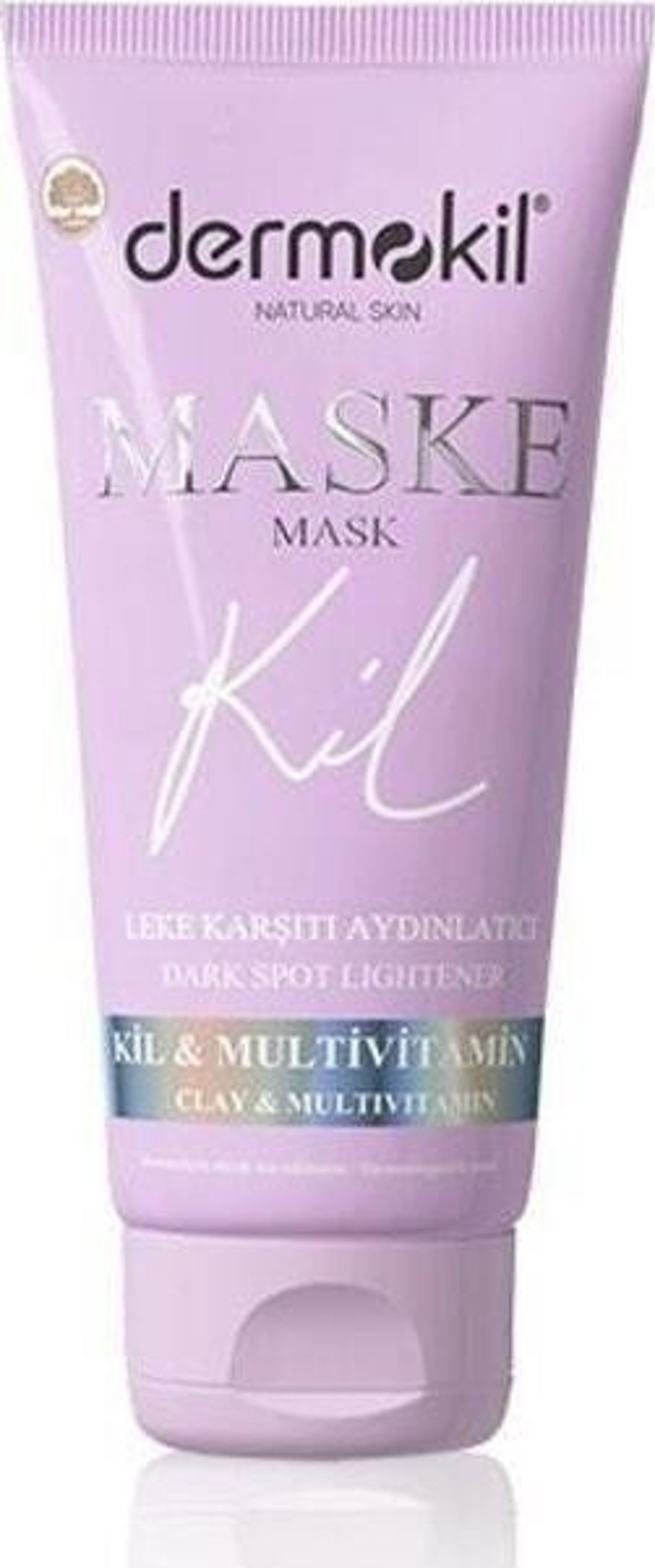 Dermokil Natural Skin Kil İçerikli Leke Karşıtı ve Aydınlatıcı Maske 75 ml