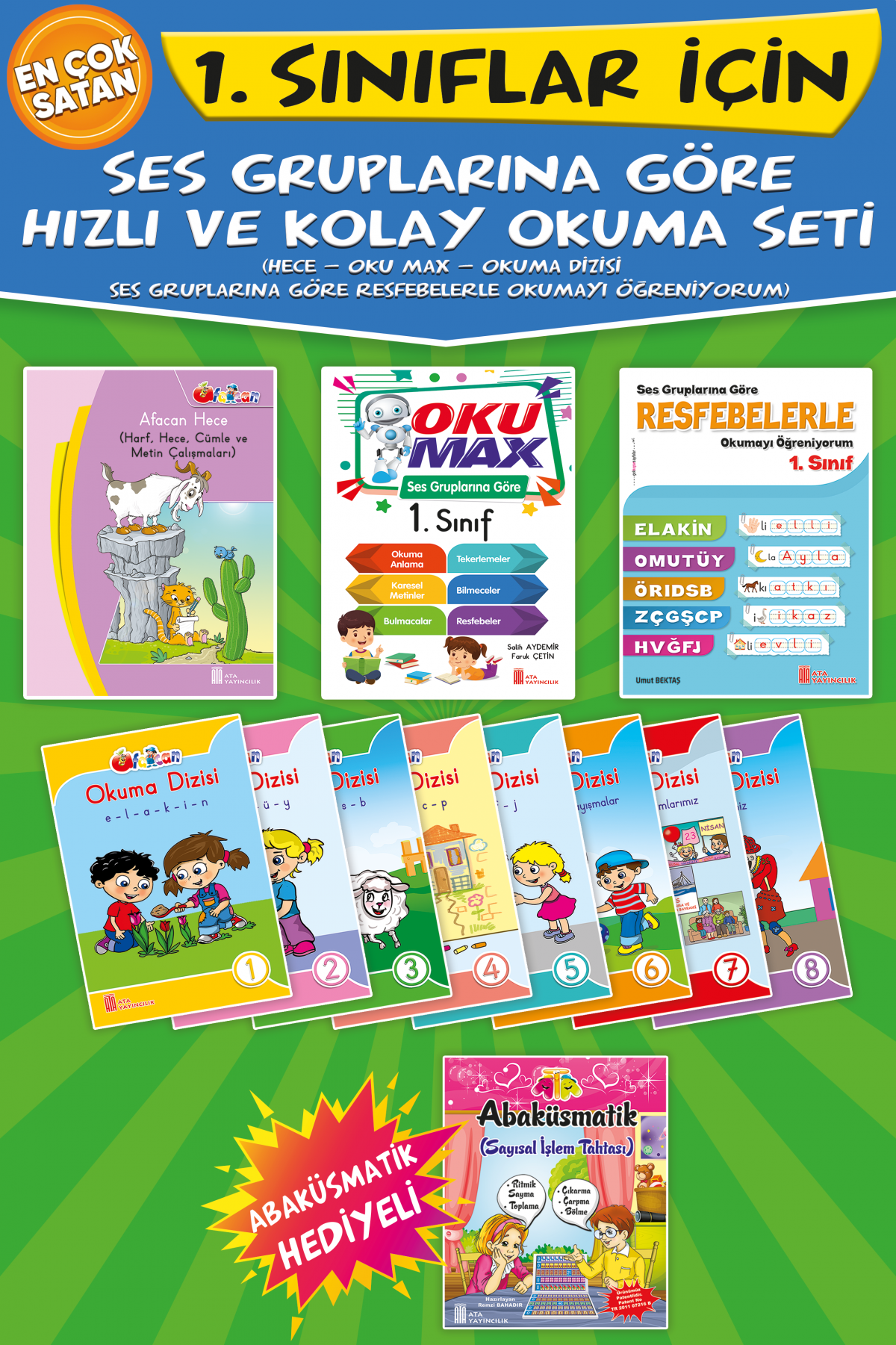 1. Sınıf Ses Gruplarına Göre Hızlı Ve Kolay Okuma Seti - undefined 