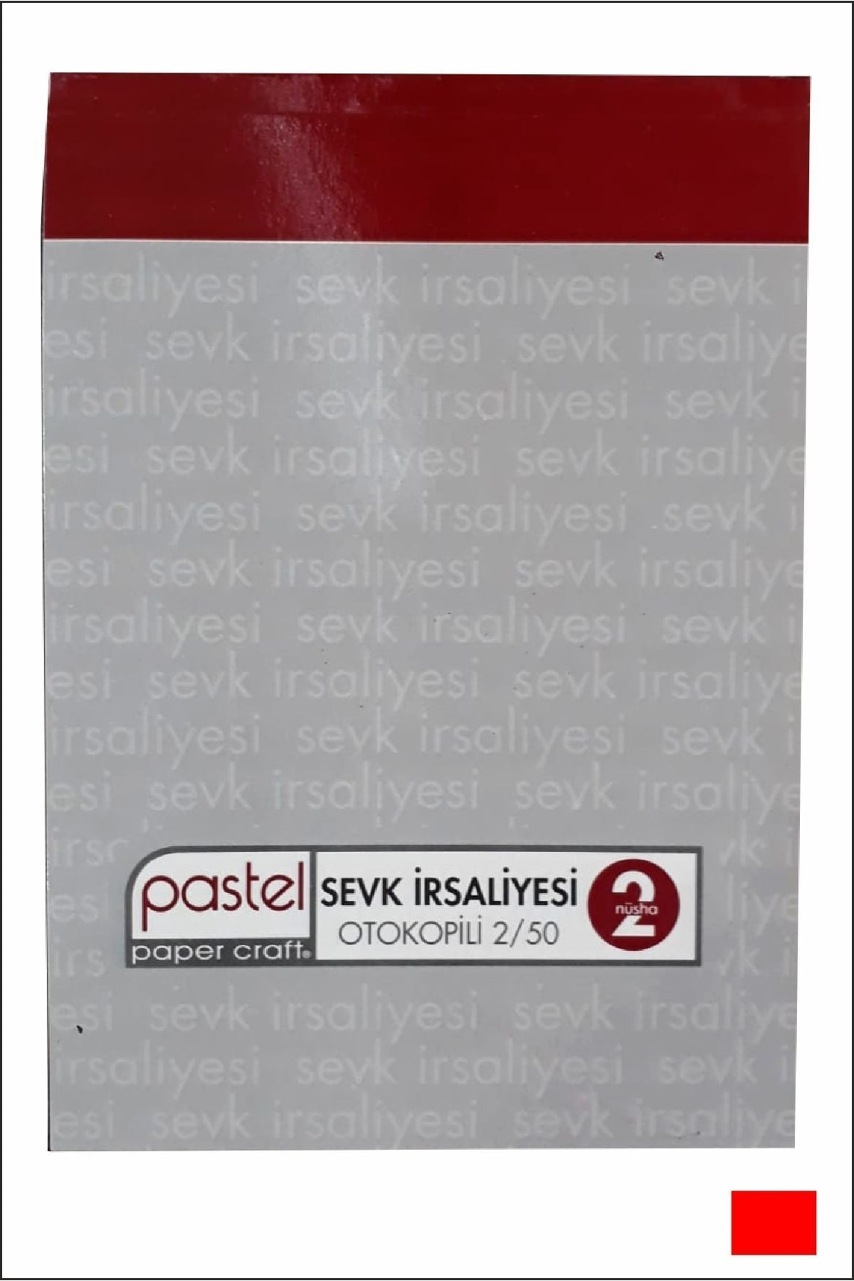 Pastel Sevk Irsaliyesi 14x20 Cm Boyutunda 2 50 A5 Otokopili 2n sha 50 