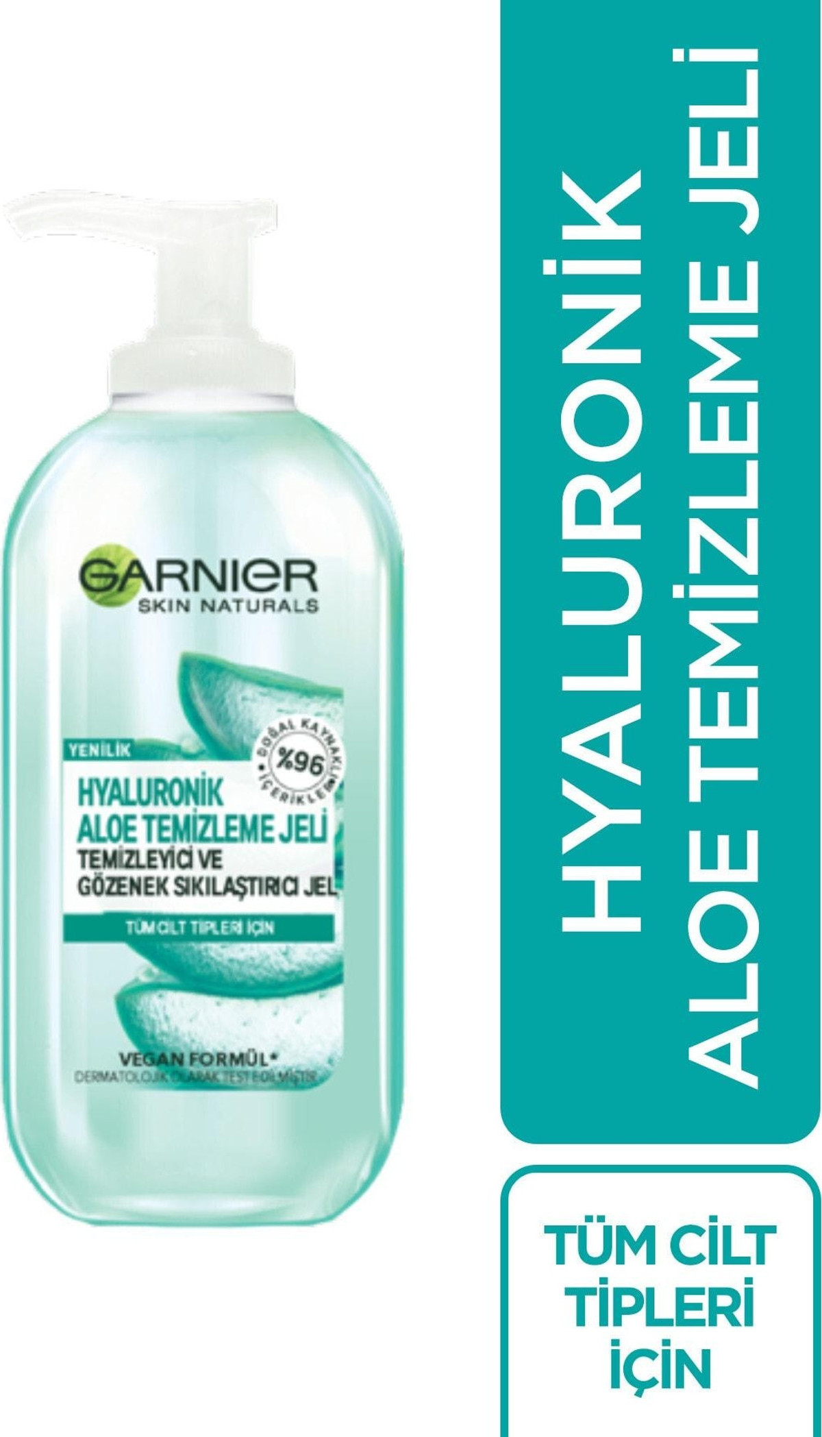 Garnier Hyaluronik Aloe 200 ml Yüz Temizleme Jeli