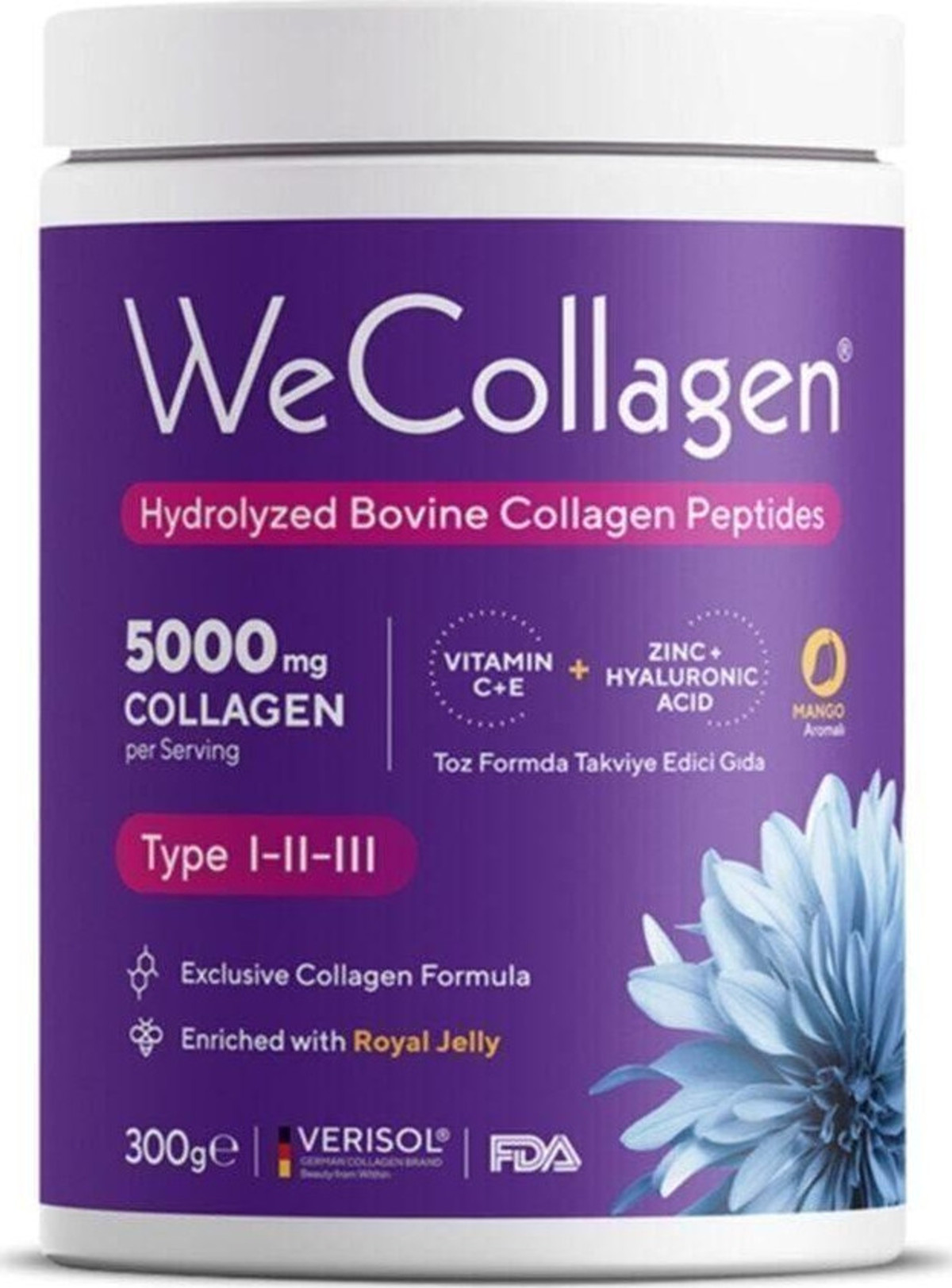 Biomet Wecollagen Tip 1 - 2 - 3 Toz Kolajen 300Gr