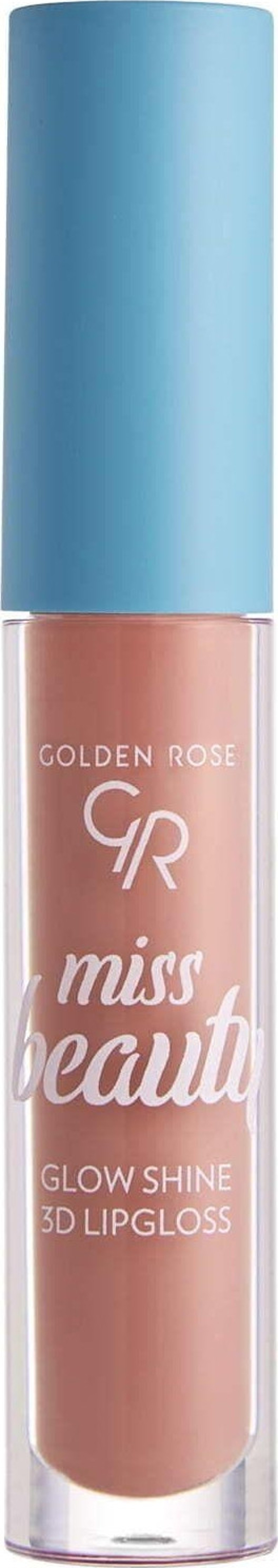 Golden Rose Miss Beauty Glow Shine 3D Dudak Parlatıcısı Soft Peach No: 03