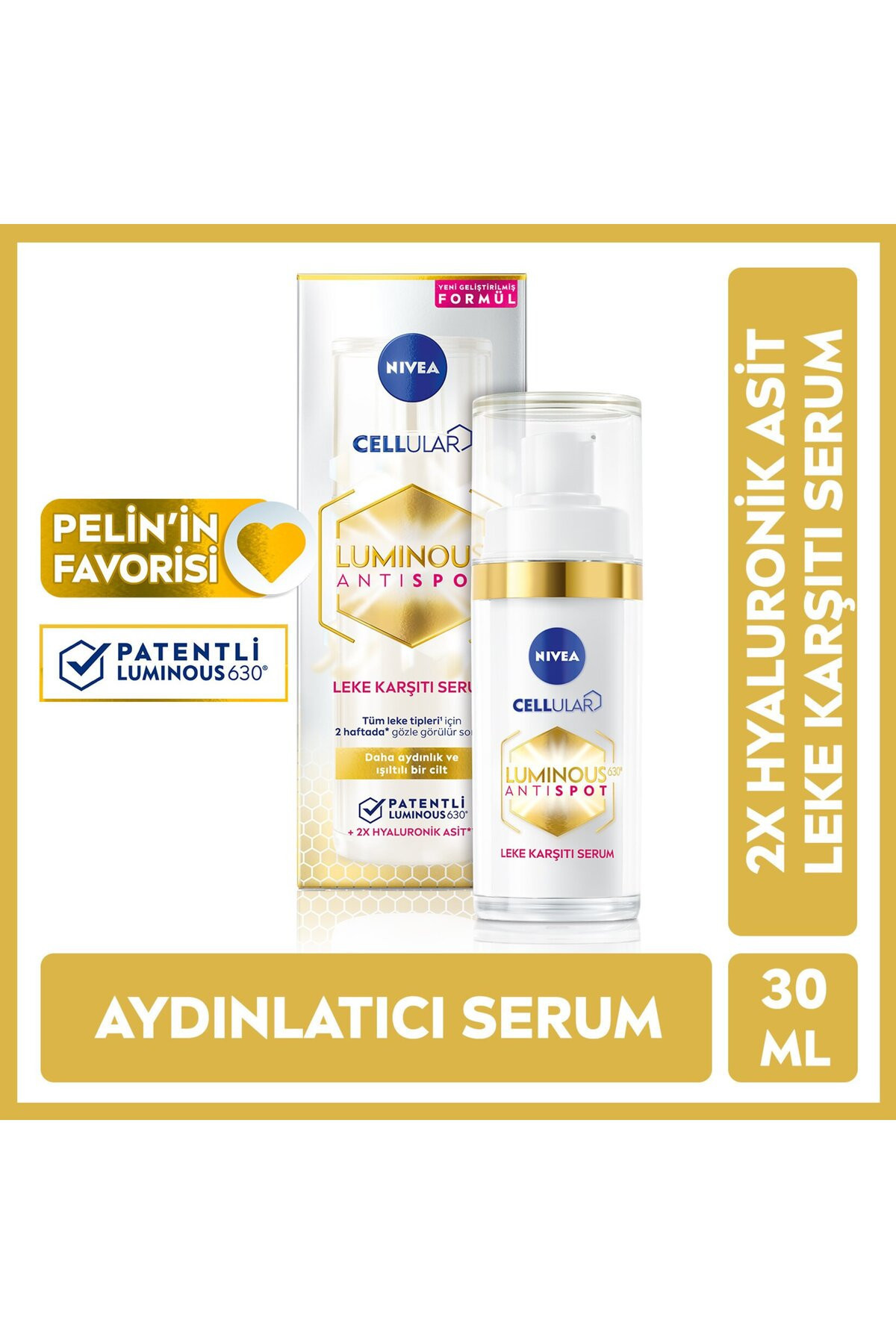 Nivea Luminous630 Thiamidol Leke Karşıtı 30 ml Yüz Serumu