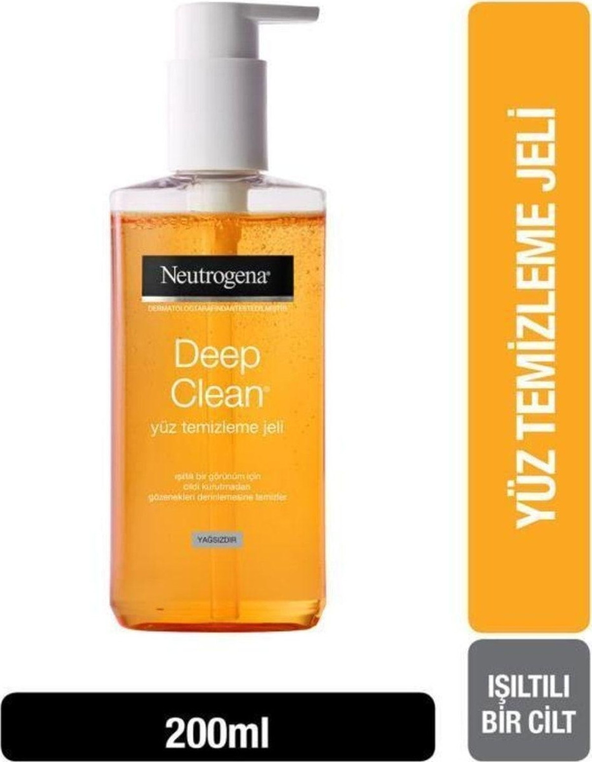 Neutrogena Deep Clean 200 ml Yüz Temizleme Jeli