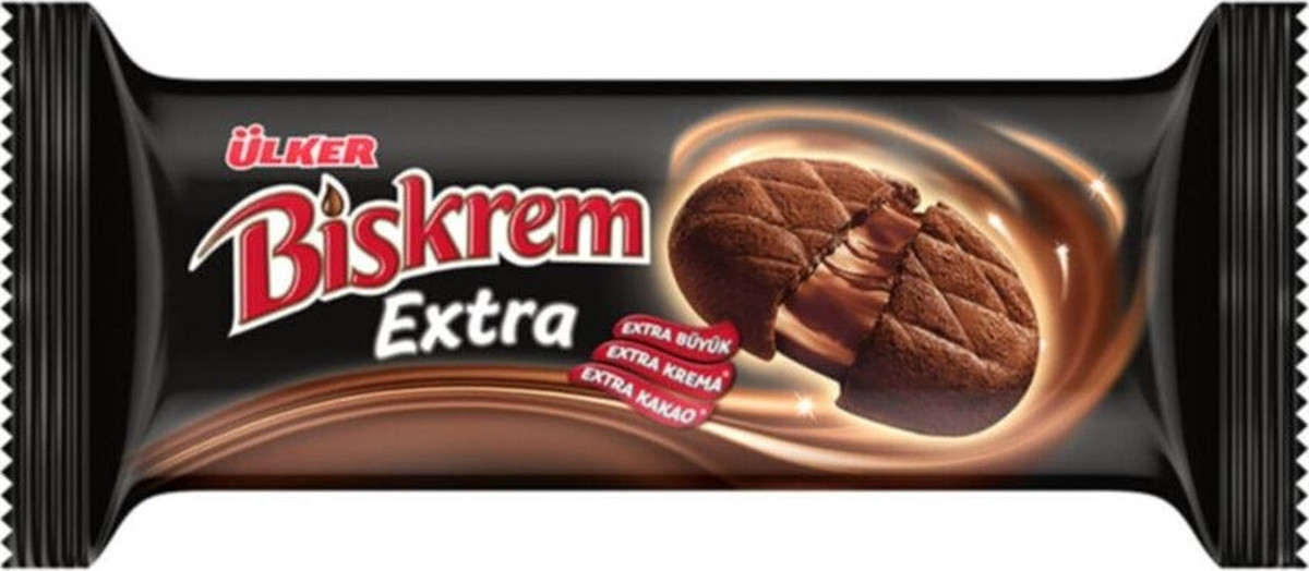 Ülker Biskrem Extra Kakaolu Bisküvi 184 Gr X 12 Adet - idefix