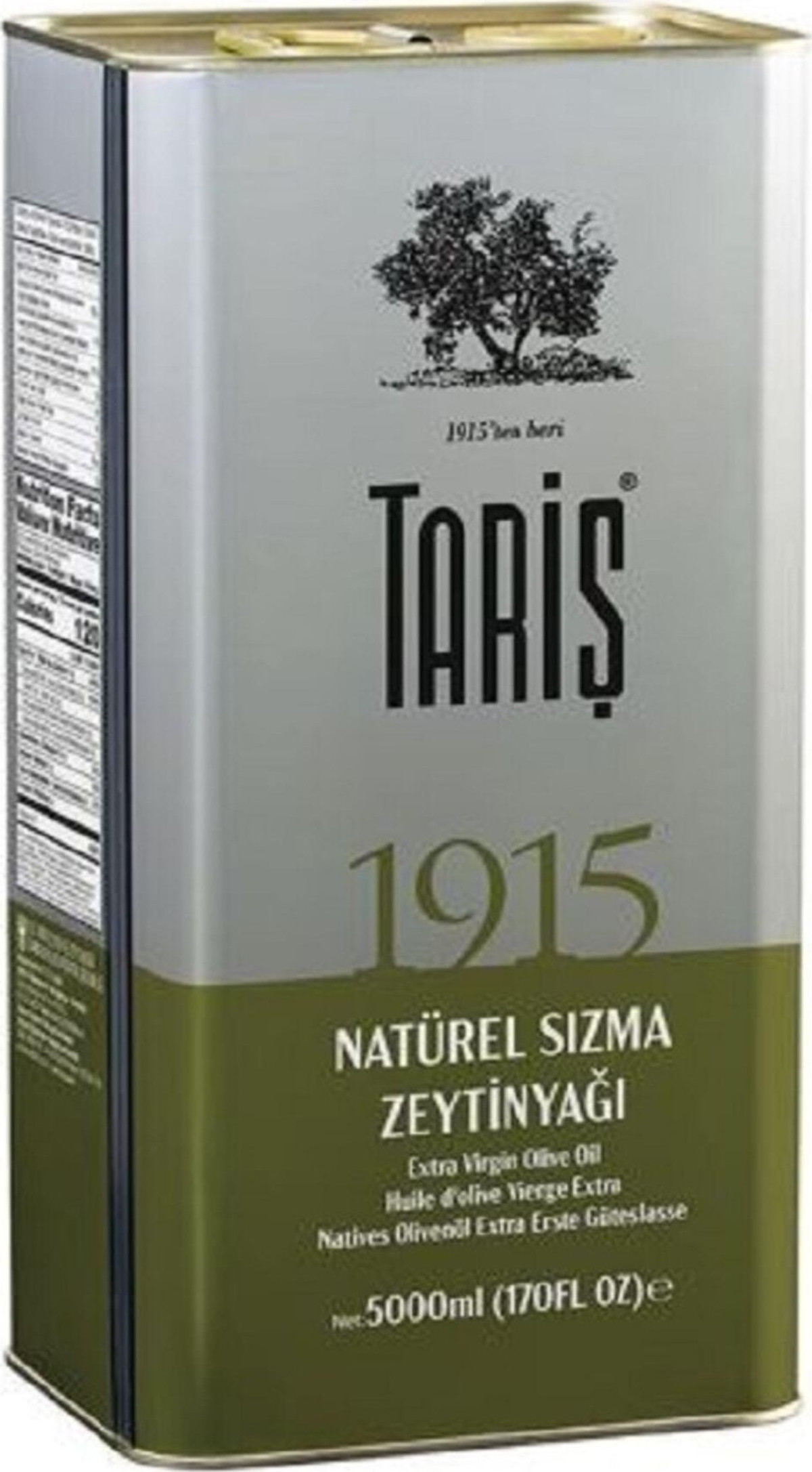 Tariş 1915 Natürel Sızma Zeytinyağı 5 lt