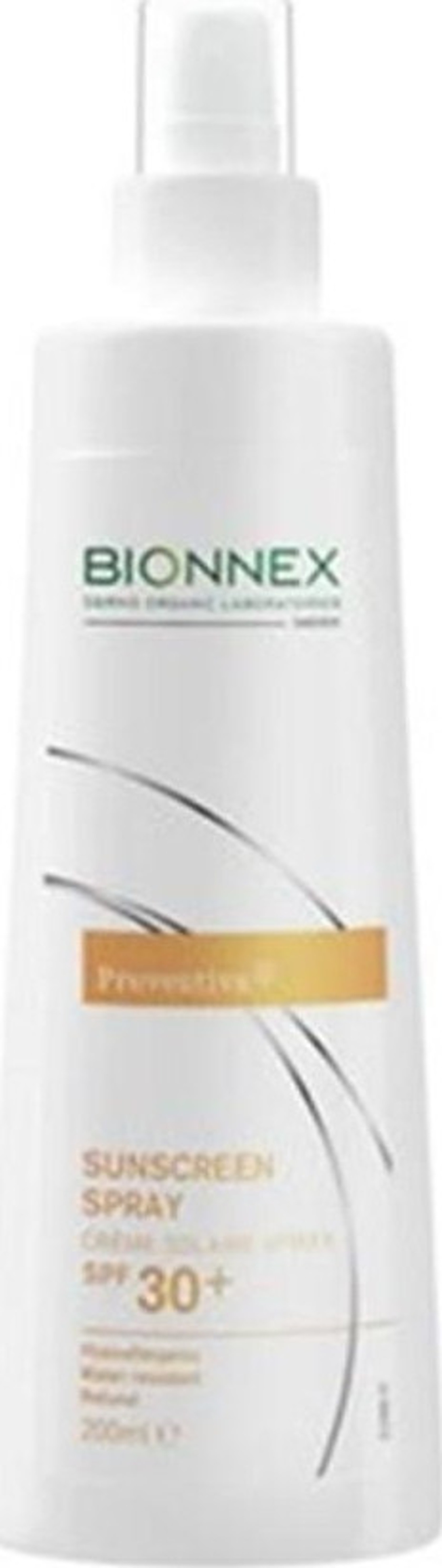 Bionnex Preventiva 200 ml 30 Faktör Sprey Güneş Kremi
