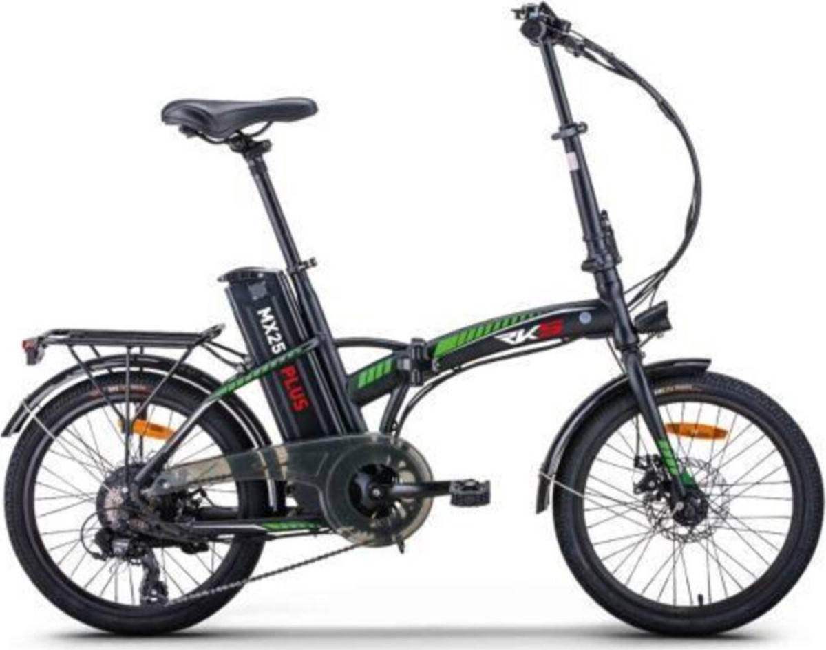 RKS MX25 Plus Katlanır Elektrikli Bisiklet Siyah - idefix