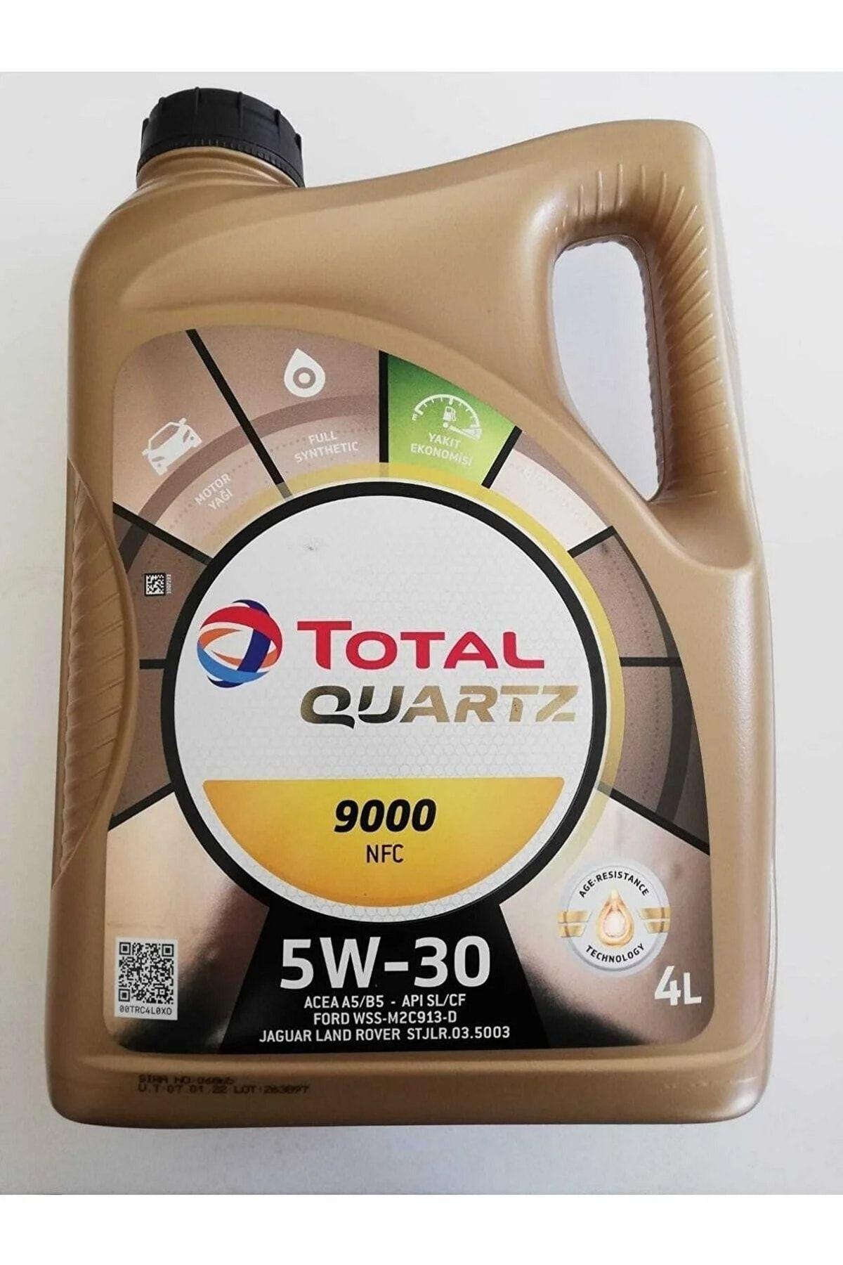 Total Quartz 9000 Future Nfc 5W-30 4 Litre Motor Yağı (Üretim Yılı ...