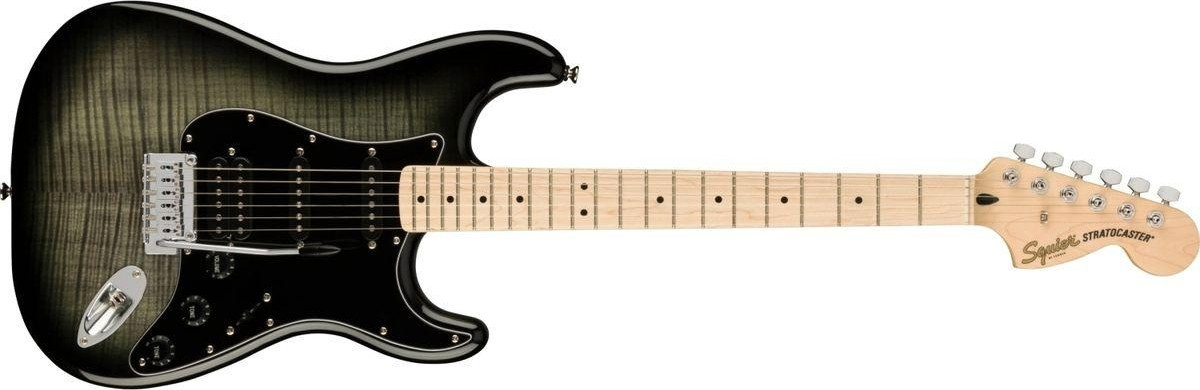 Squier Affinity Stratocaster Fmt Hss Akçaağaç Klavye Black Burst