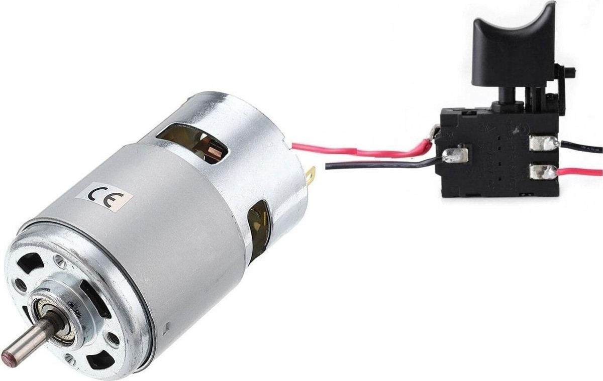 Depolife Rs 775 Dc Motor 14.4V 3000 Rpm Ve Elektronik Hız Kontrol Tetik ...