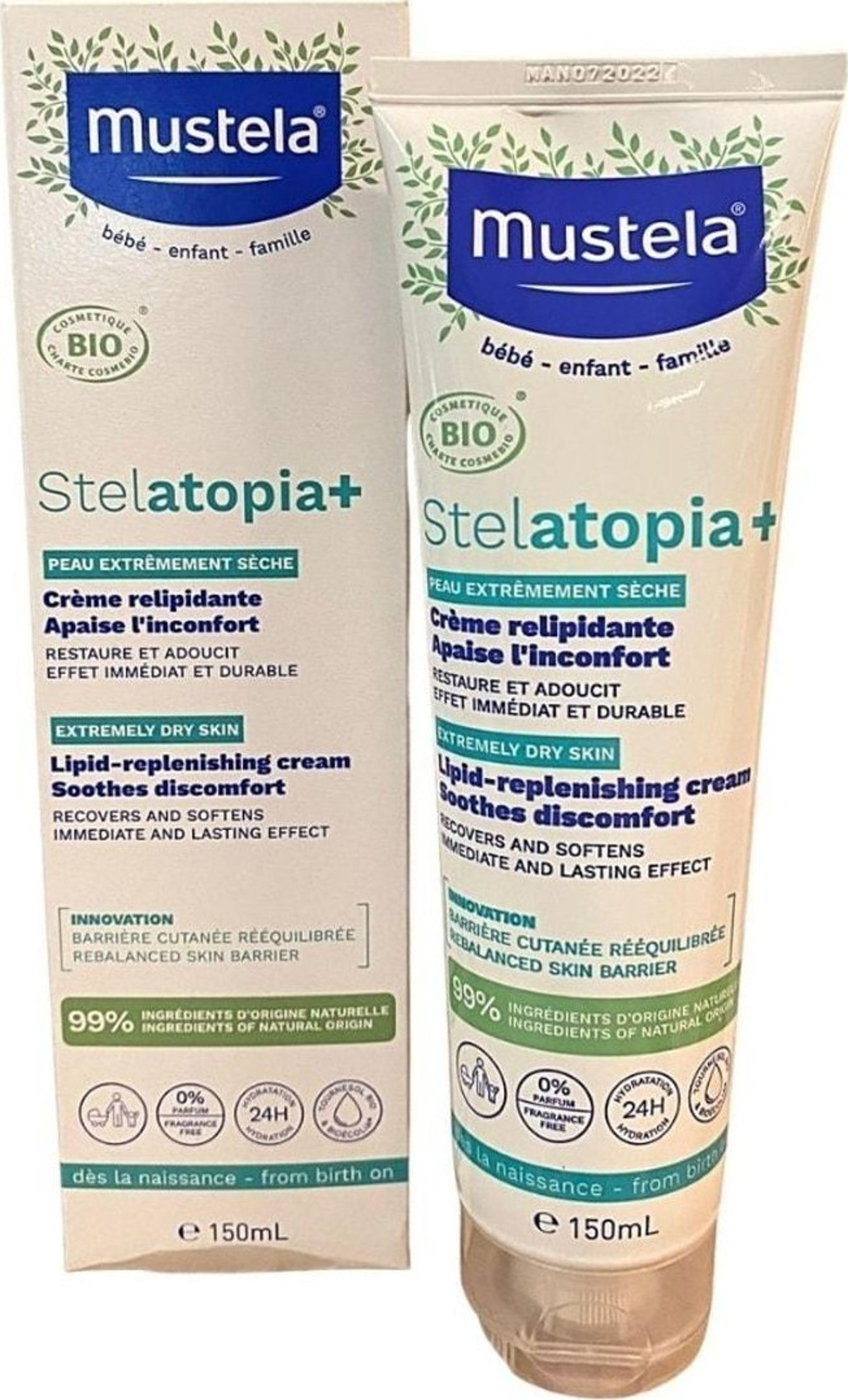 Mustela Stelatopia+ Lipit Yenileyici Krem 150 ml