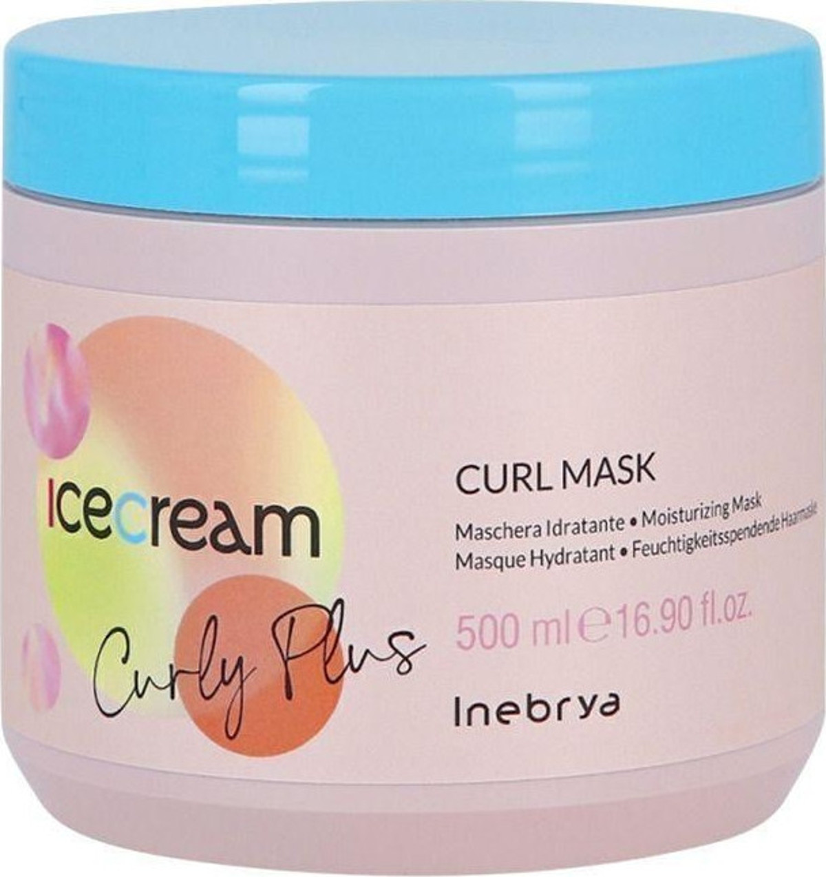 Inebrya Ice Cream Curly Plus 500 ml Saç Maskesi