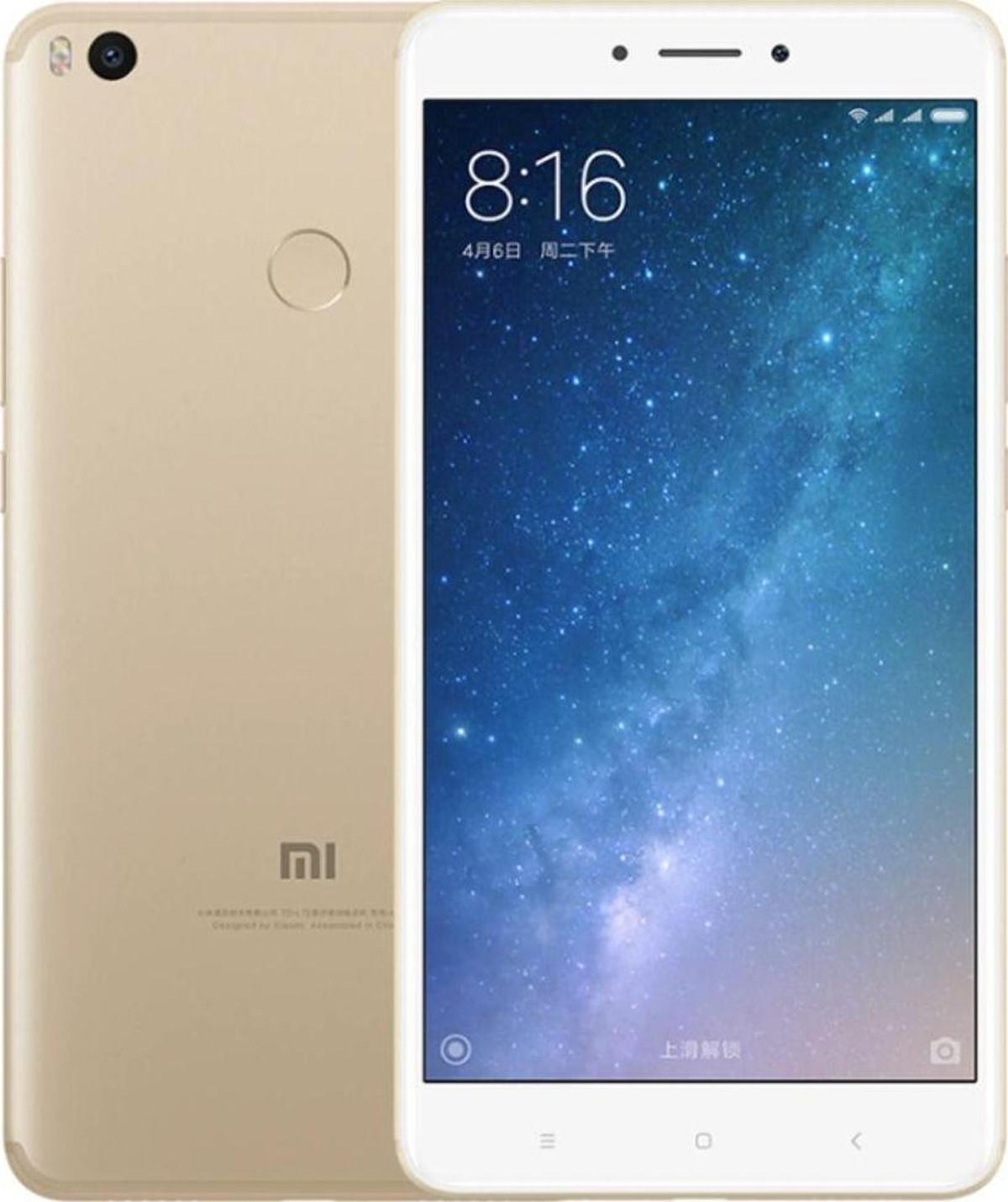 Xiaomi Yenilenmiş Xiaomi Mi Max 2 128 GB Altın (12 Ay Garantili) - B ...