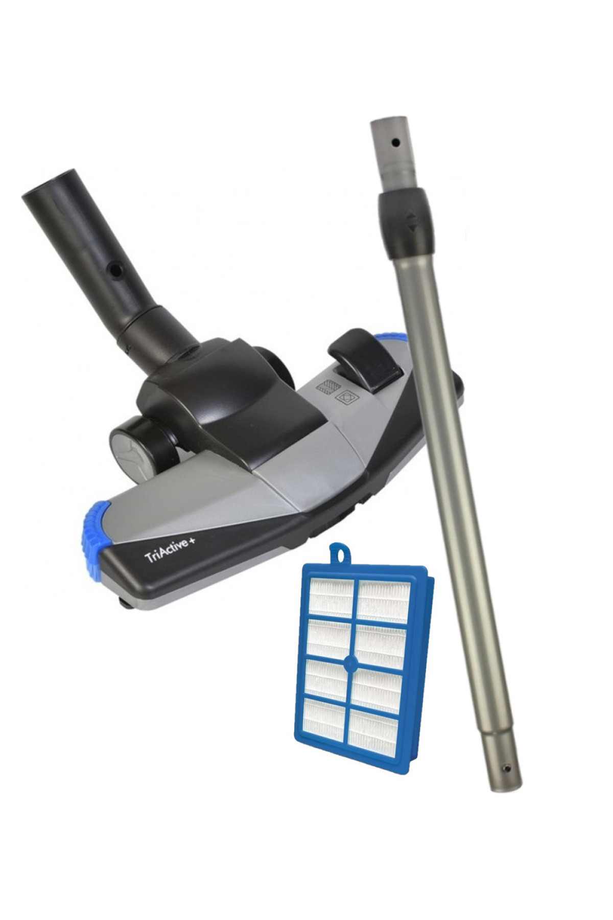 Bocchetta Flessibile Per Aspirapolvere Philips Con Spazzola Per Radiatori – Adattatore Universale 30-38 Mm, Accessorio Lungo 65 Cm Per Pulizia Auto, Divani E Termosifoni