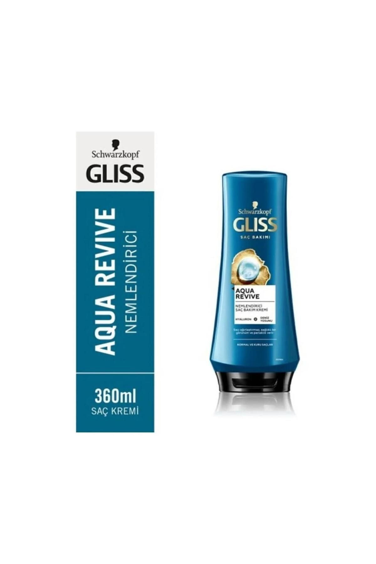 Gliss Aqua Revive Nemlendirici 360 ml Saç Kremi