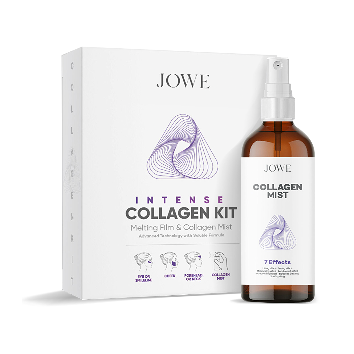 Jowe Jowe Collagen Kit Eriyebilen Film Ve Collagen Mist Sprey - 60 Ml