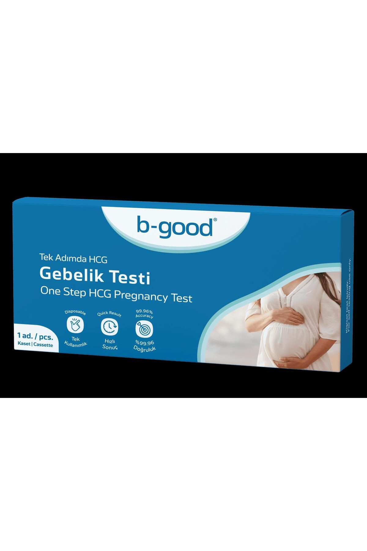 B-GOOD TEK ADIMDA HCG GEBELİK TESTİ 1ADET
