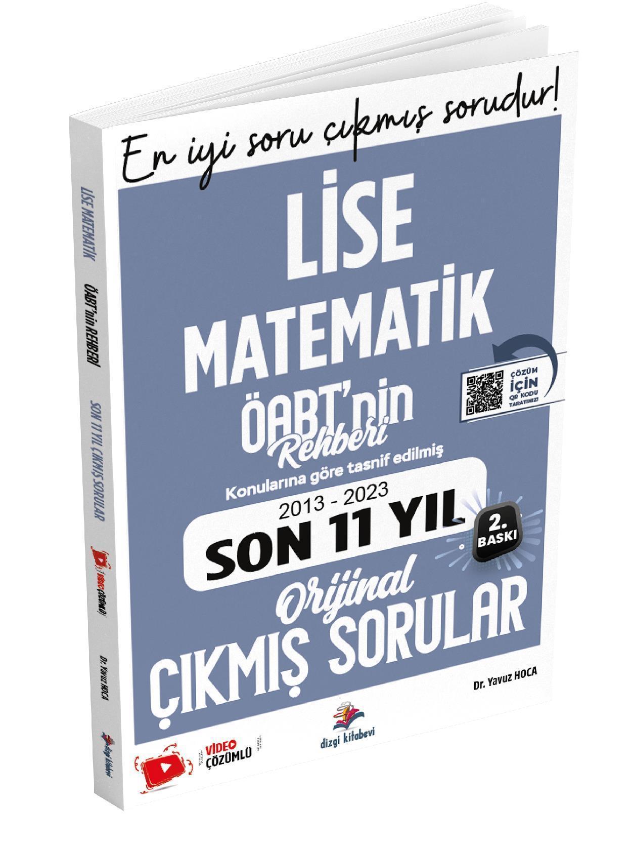 Dizgi Kitap ÖABT Nin Rehberi Lise Matematik Öğretmenliği Son 11 Yıl ...