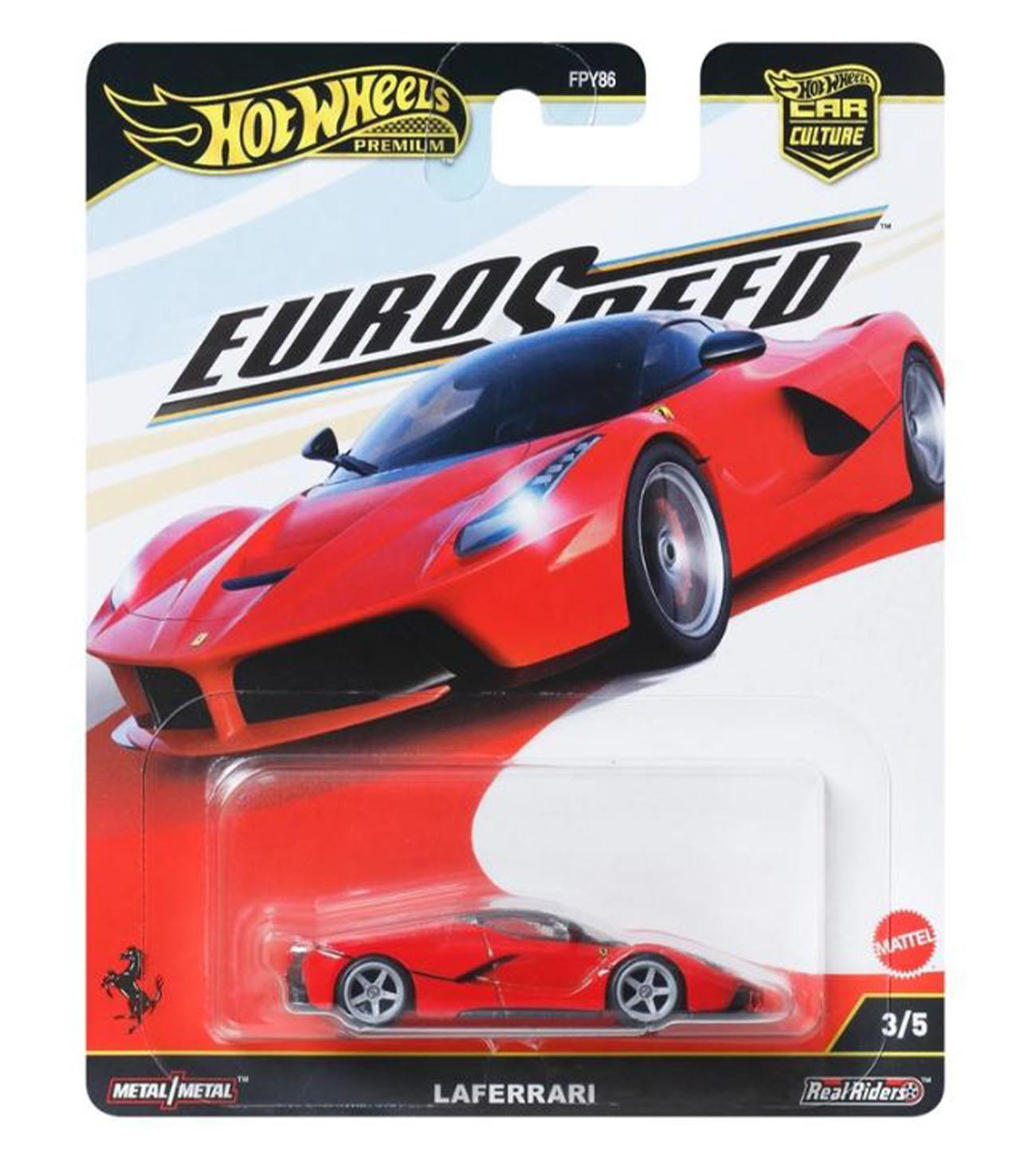 Hot Wheels Premium - Ferrari LaFerrari (1/64) Eurospeed 3/5