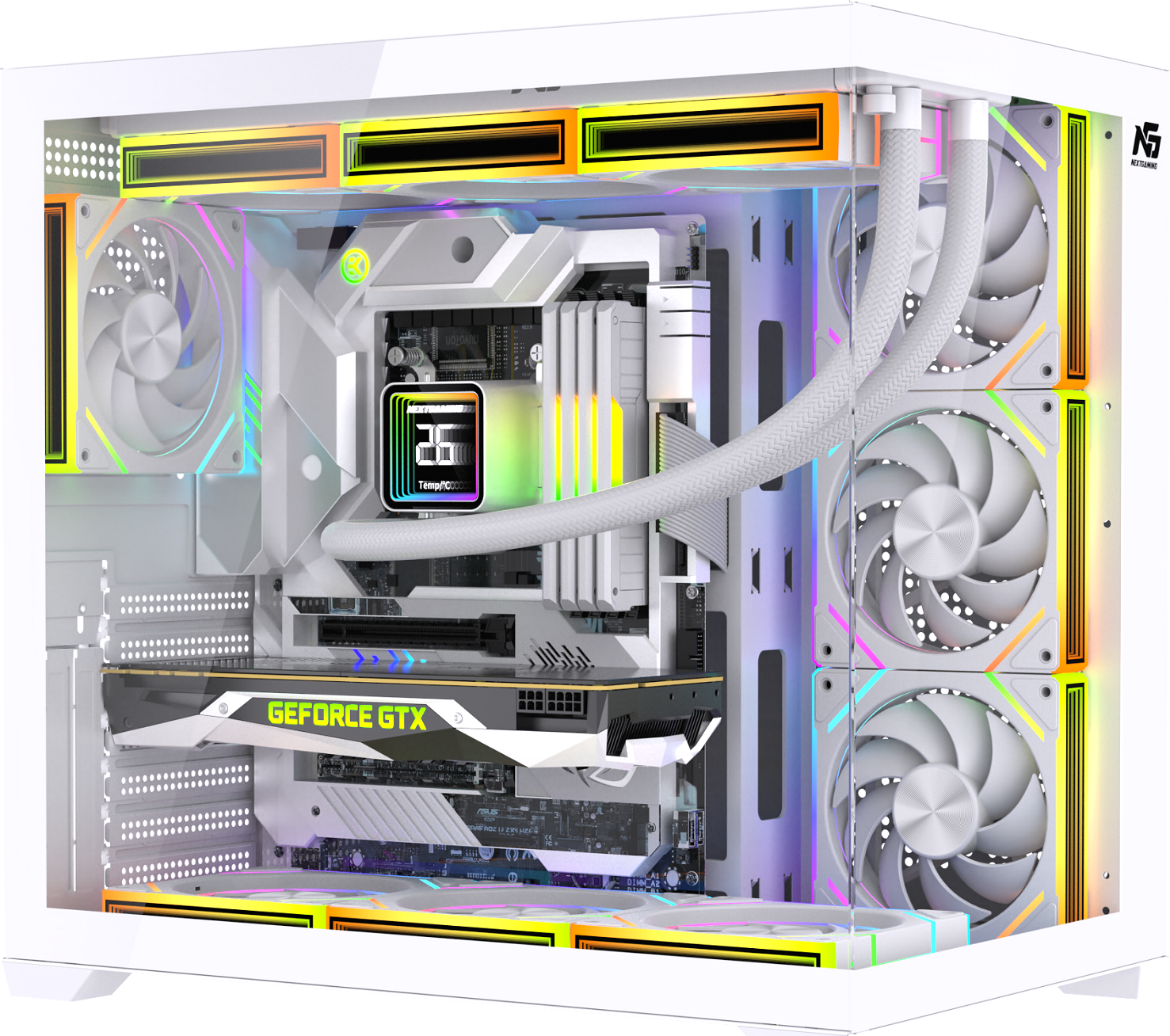 Next Gaming Alpha Neon 7x ARGB Fan Kumanda Ve Kontrolc ATX Bo next-gaming-alpha-neon-7x-argb-fan-kumanda-ve-kontrolc-atx-bo