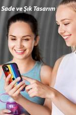 Kılıfmania Apple iPhone 8 Plus Uyumlu Kamera Korumalı Cam Kapak - Beyaz Zebra Desenli ZO10520