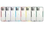 KZY İletişim Apple iPhone 12 Pro Kılıf Kamera Korumalı Colorful Kapak - Lila SN10076