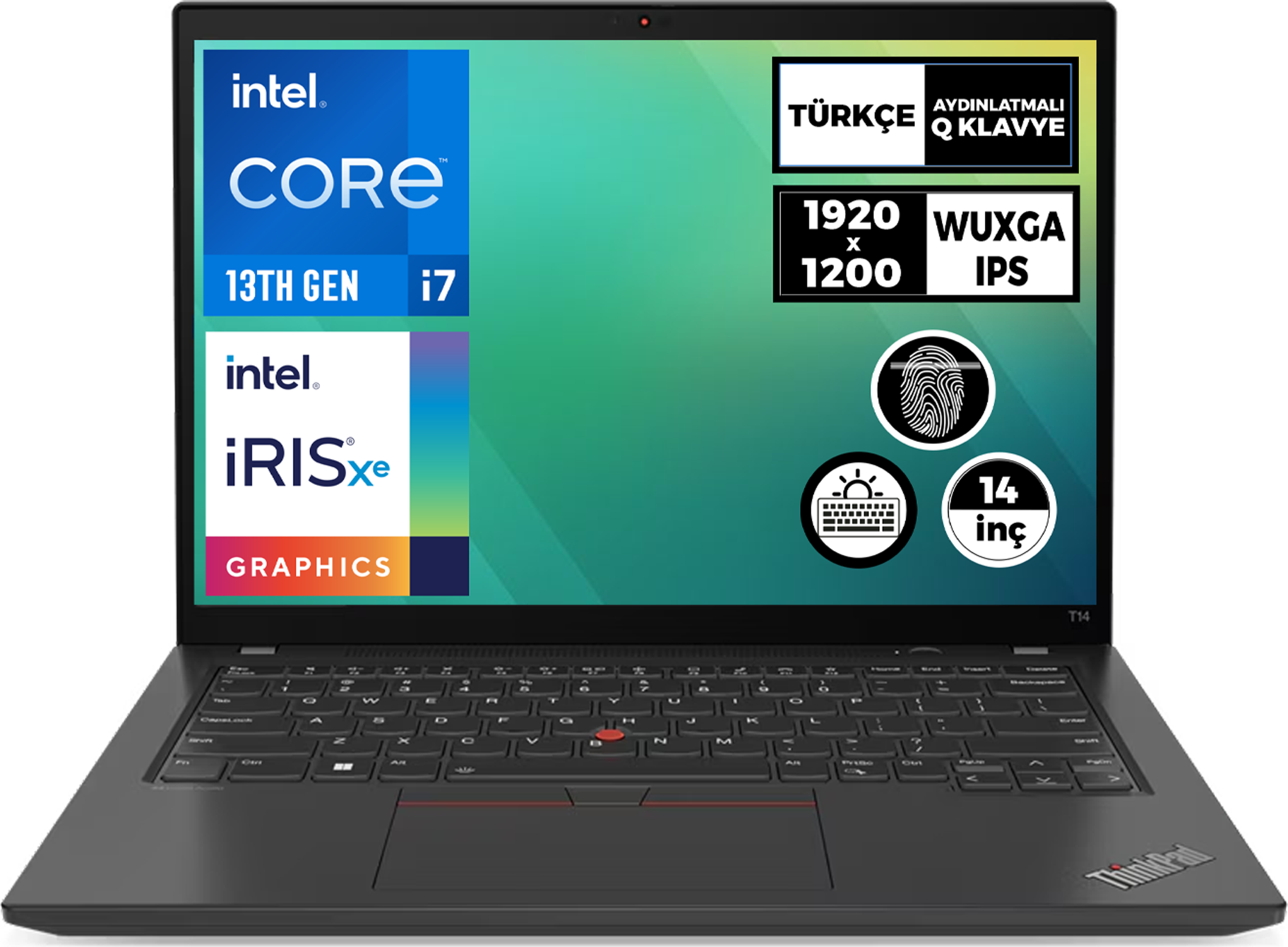 Lenovo Thinkpad T14 Gen 4 İ7-1355U 32Gb 2Tb Ssd 14