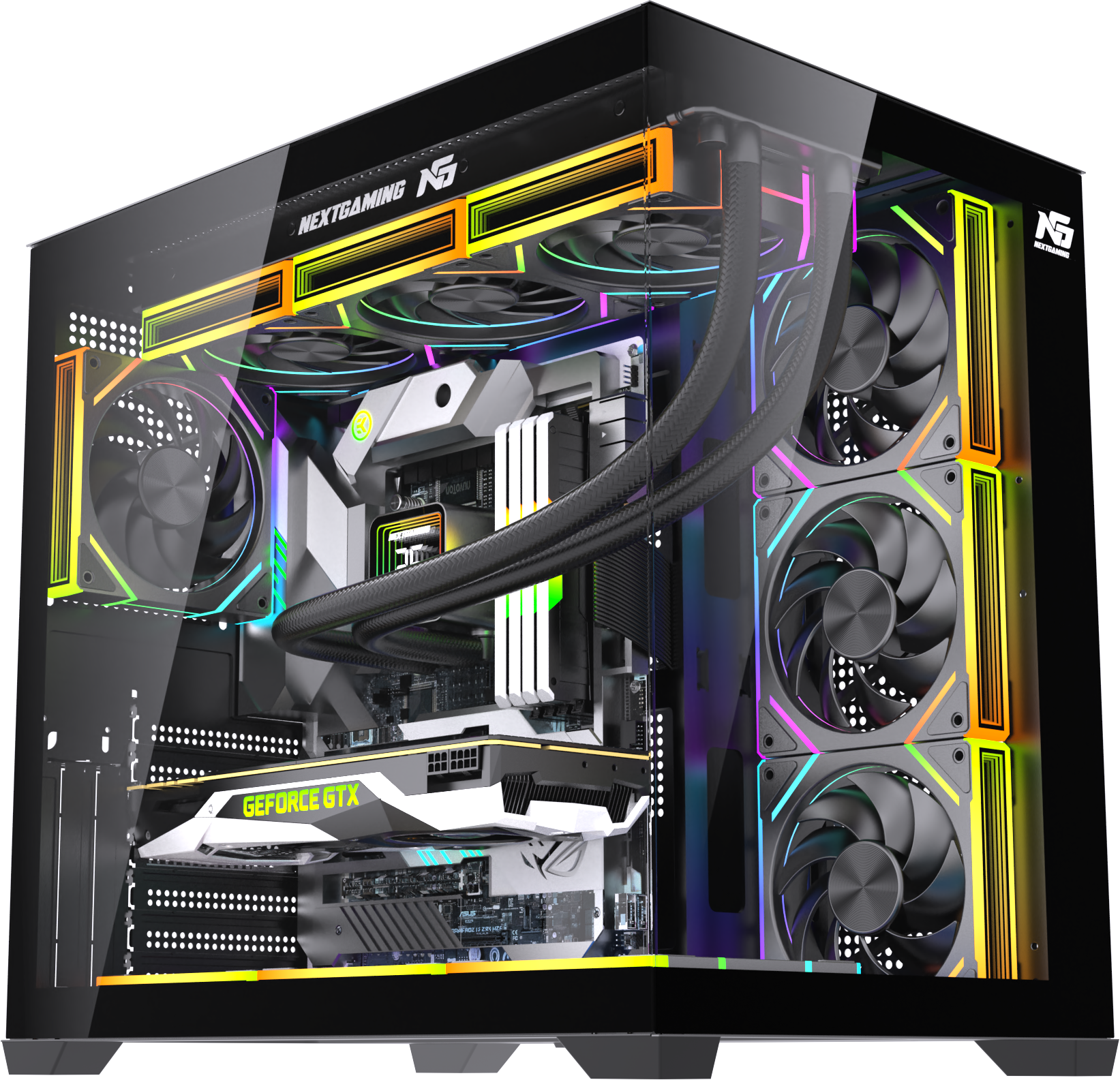 Next Gaming Alpha Neon 7x ARGB Fan Kumanda Ve Kontrolc ATX Bo next-gaming-alpha-neon-7x-argb-fan-kumanda-ve-kontrolc-atx-bo