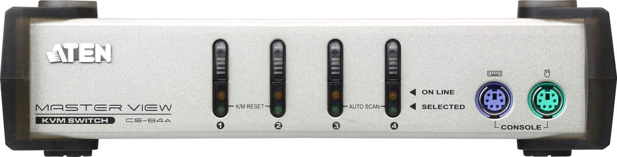 4 Port Ps-2 Kvm Switch Cs84Ac-At - idefix