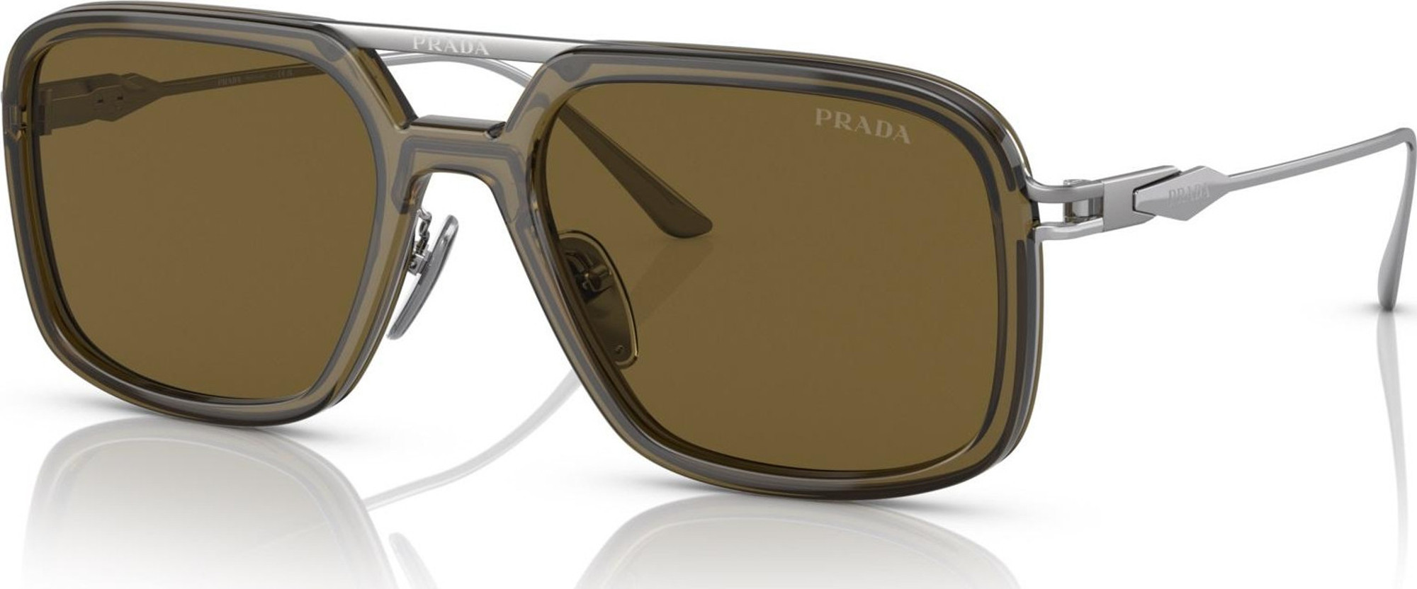 Prada SPR57Z-18F-01T Erkek Güneş Gözlüğü