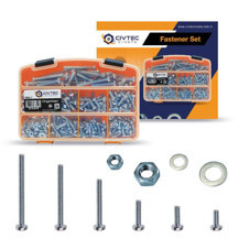 Civtec 682 Parça 16 Çeşit Ysb Vida - Somun - Pul Seti -Takım TK-16 - Image 1