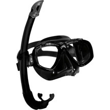 Cressi Perla Mare Maske Şnorkel Set SİYAH - Image 1