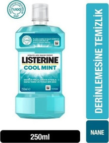 Listerine Cool Mint Ağız Bakım Suyu 250 Ml - Image 1